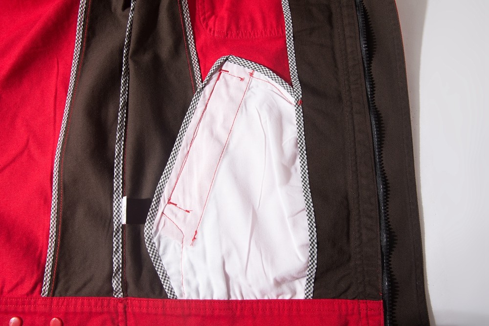 全棉春秋工作服細(xì)節(jié)展示