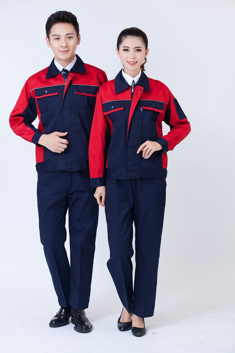 春秋長(zhǎng)袖滌棉工作服