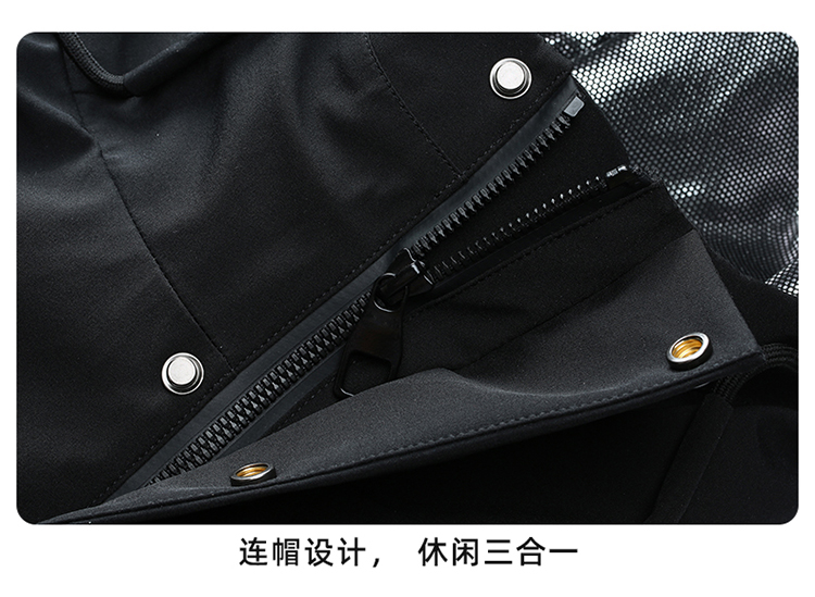 沖鋒衣細(xì)節(jié)展示